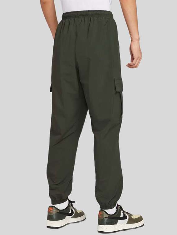 men solid mid rise relaxed fit jogger - 22517962 -  Standard Image - 2