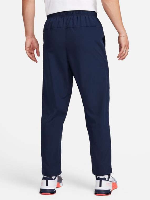 men solid mid rise full length track pant - 22517968 -  Standard Image - 2