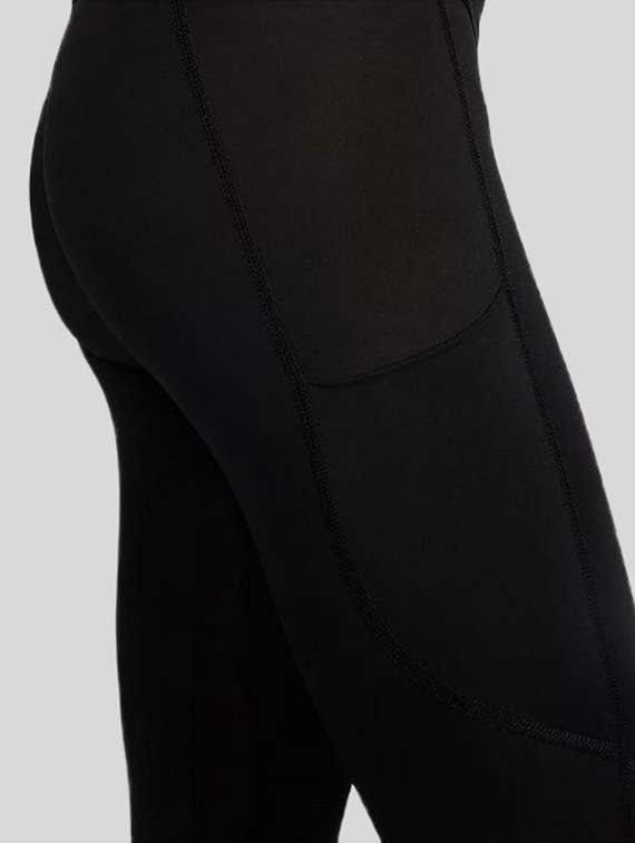 men solid mid rise calf length tights - 22518007 -  Standard Image - 2
