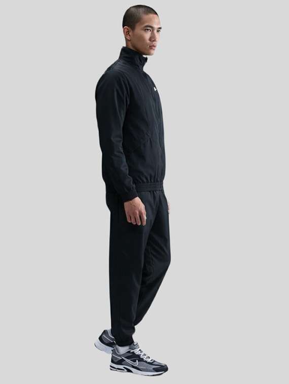 men solid long sleeve full length track suit - 22518106 -  Standard Image - 2