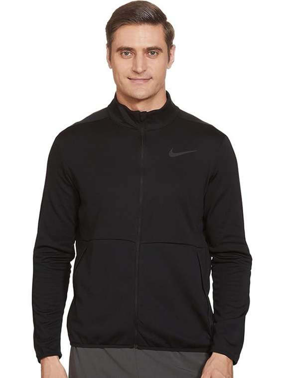 men solid long sleeve windcheater bomber jacket - 22518163 -  Standard Image - 2