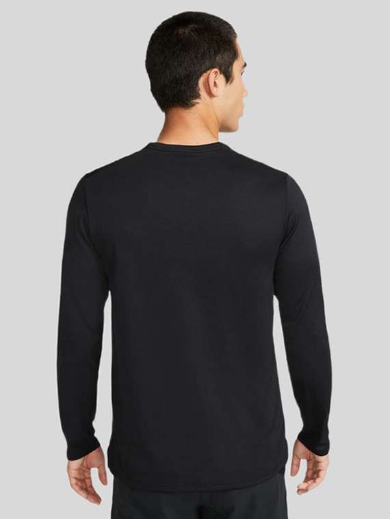 men solid long sleeve regular fit t-shirt - 22518194 -  Standard Image - 2