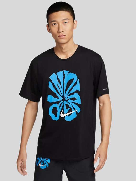 men printed short sleeve regular fit t-shirt