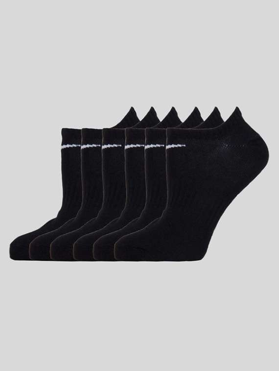 unisex pack of 6 solid now show socks - 22518234 -  Standard Image - 2