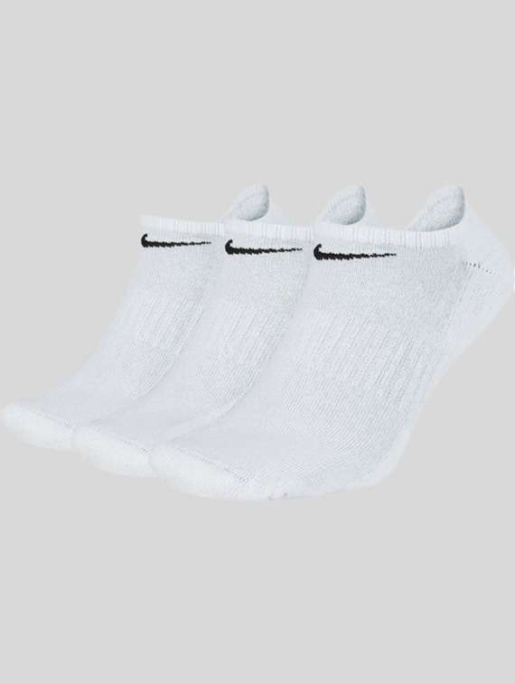 unisex pack of 3 no show solid socks - 22518235 -  Standard Image - 2