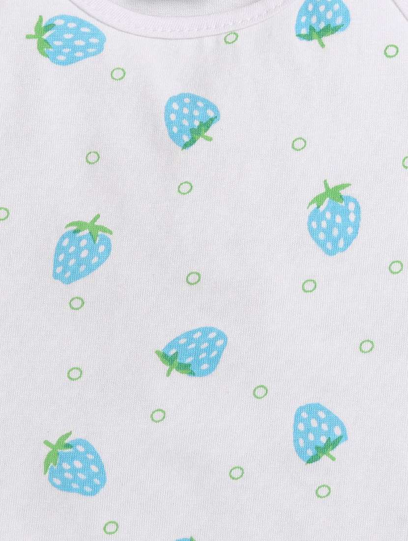 kids pack of 3 printed sleeveless jhabla - 22518284 -  Standard Image - 2