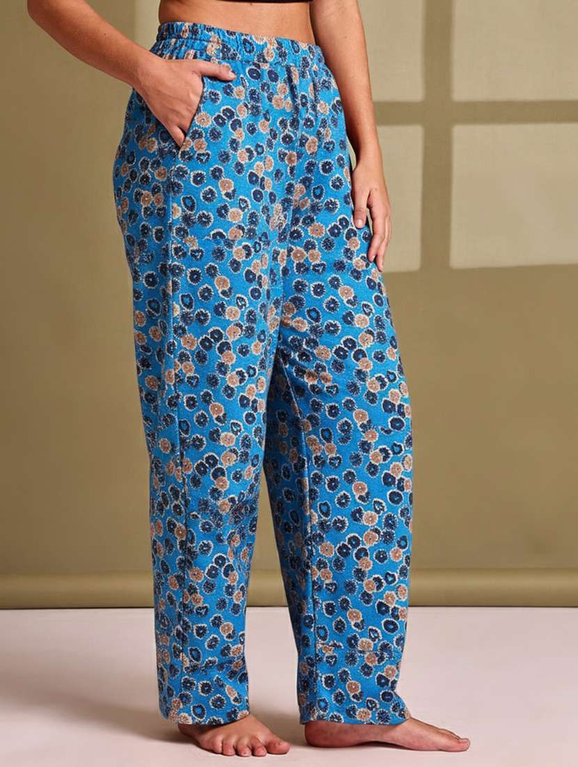 Women Printed Mid Rise Pajama - 22519024 -  Standard Image - 2