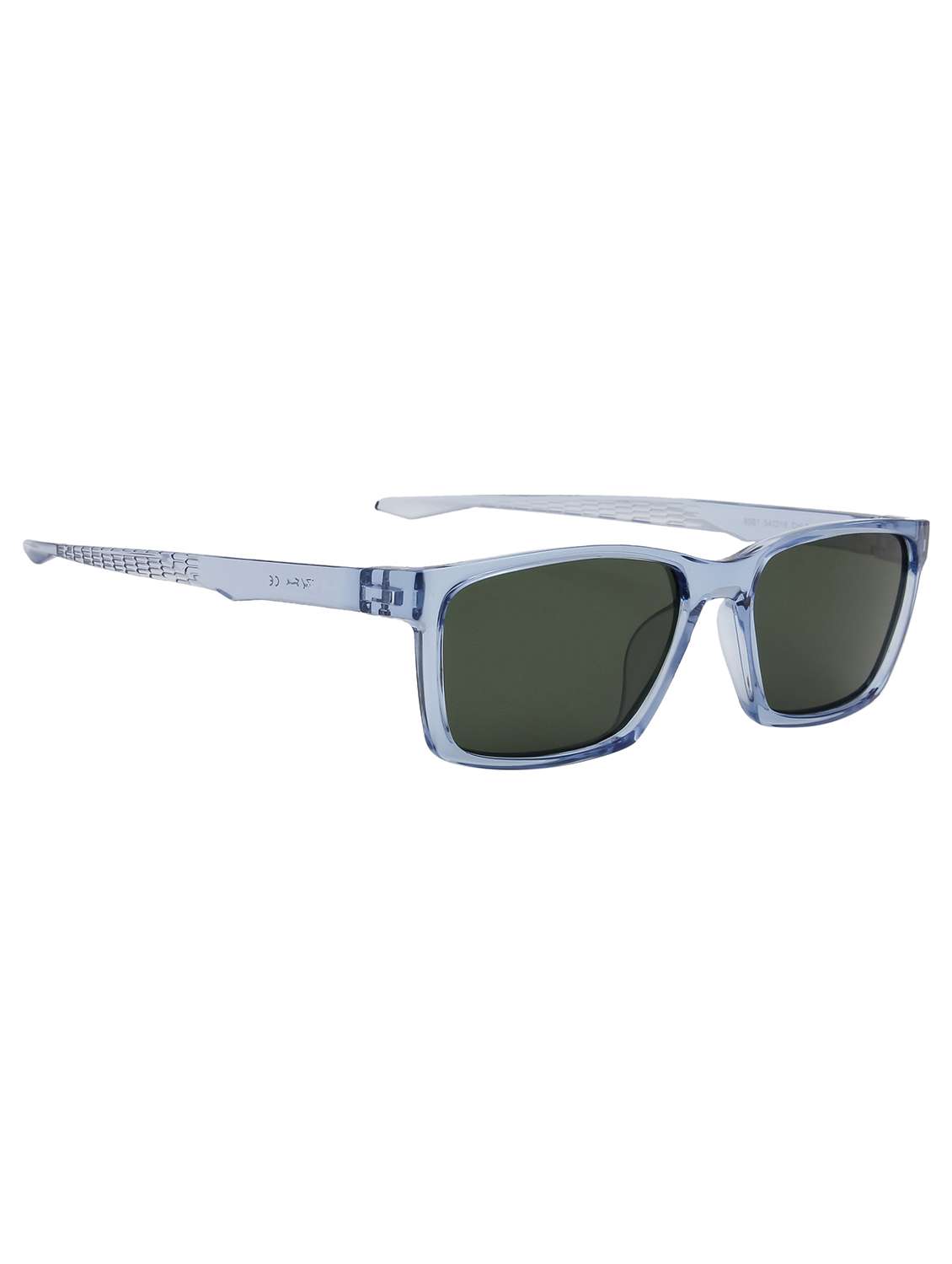 blue-green sports aesthetic mens sunglasses with polarised and uv protected lens - 22519059 -  Standard Image - 2