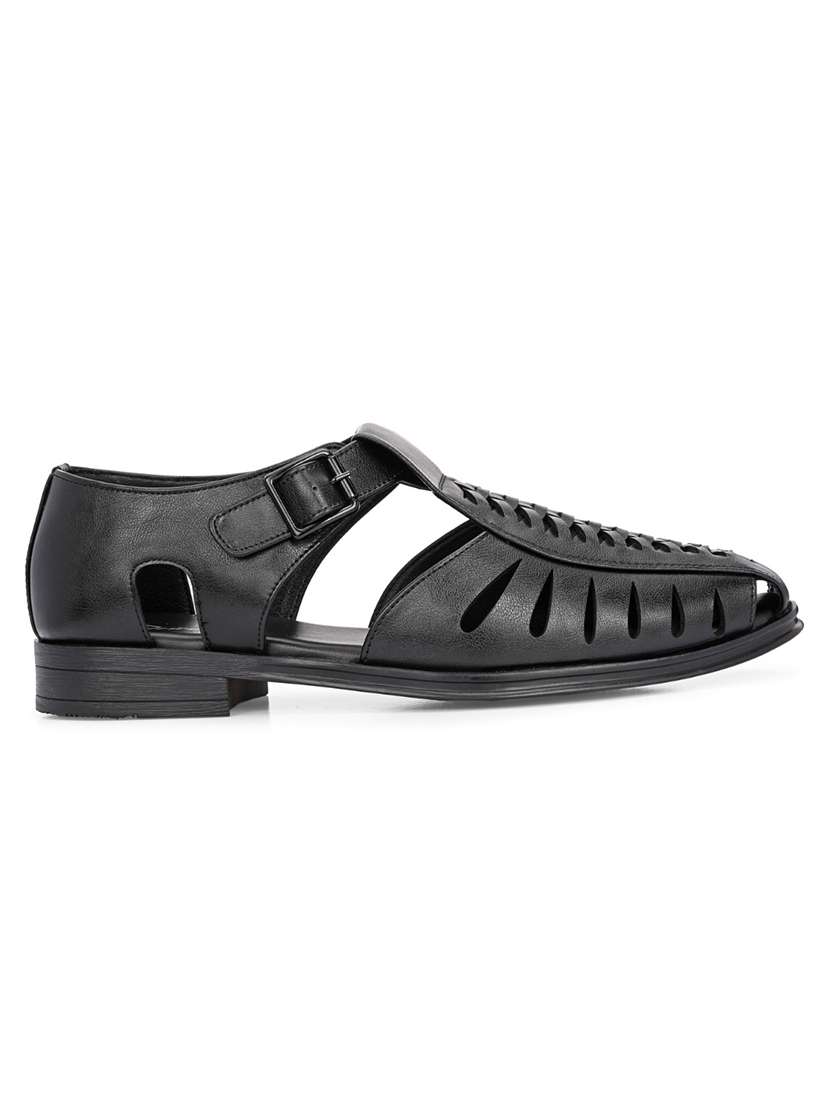 men solid close back sandal - 22520798 -  Standard Image - 2