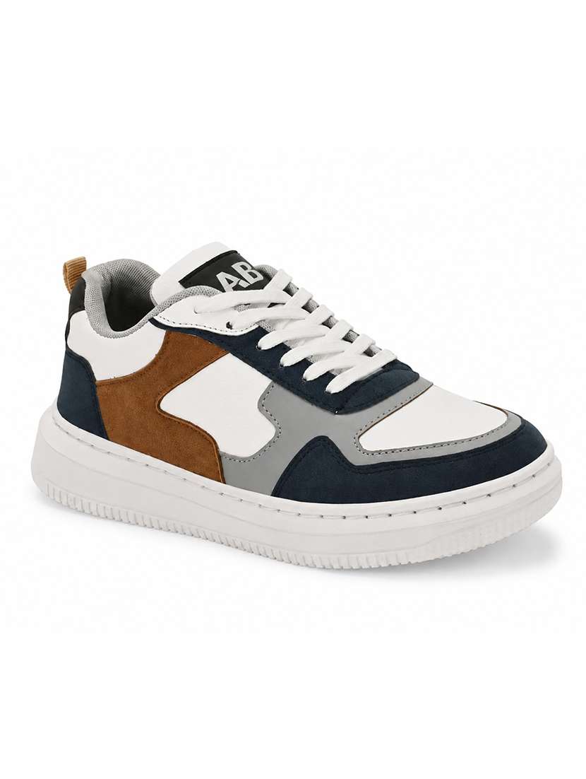 men color block lace up sneaker - 22520905 -  Standard Image - 2