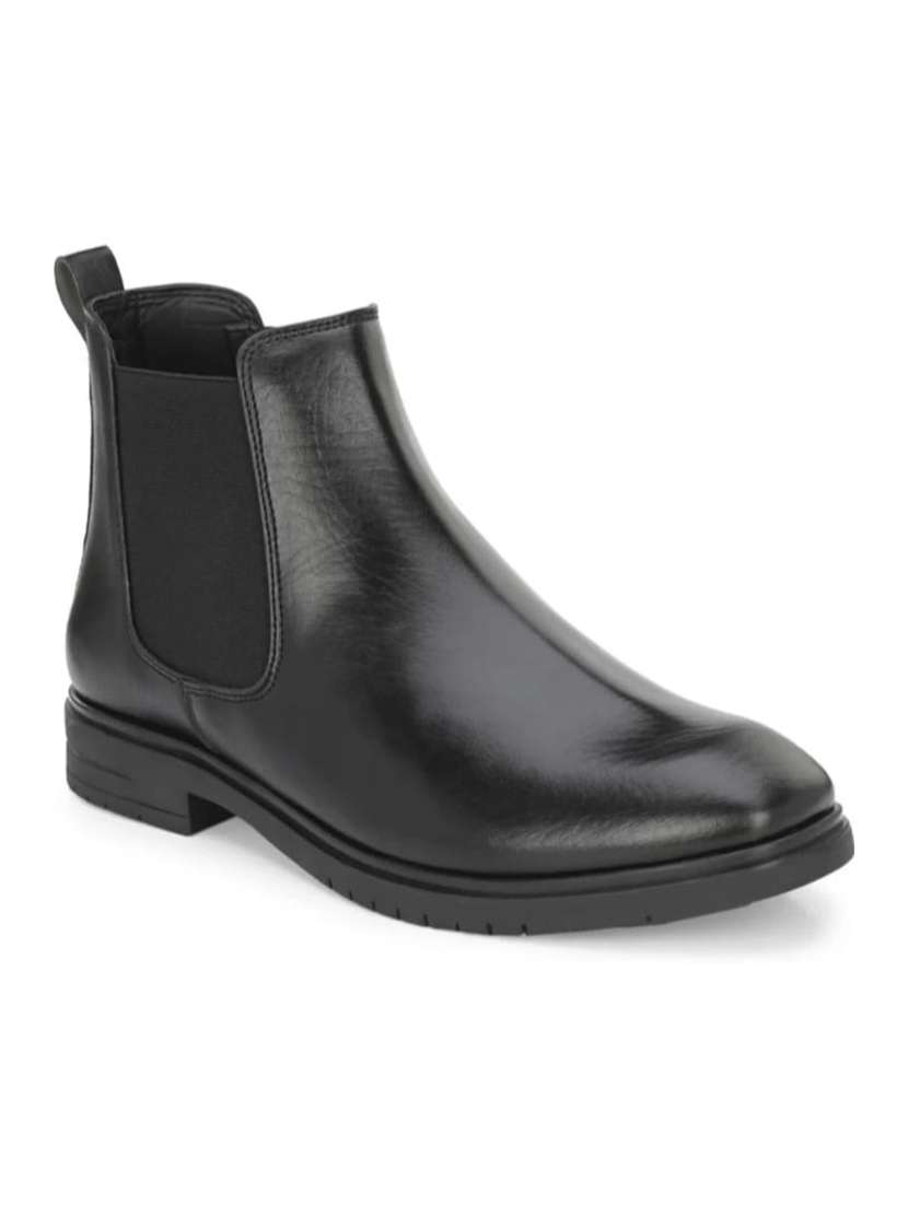 men black slip on boot - 22520911 -  Standard Image - 2