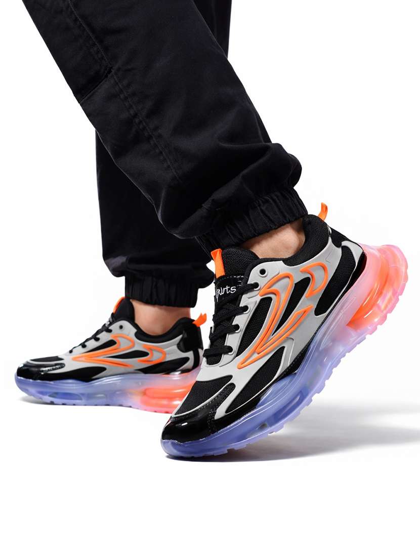 men color block lace up sport shoe - 22520913 -  Standard Image - 2