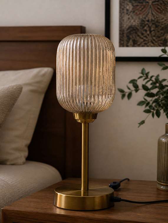 elara ribbed cylinder table lamp - 22520959 -  Standard Image - 2