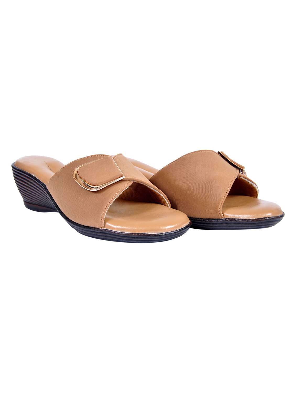 women embellished slip on wedges