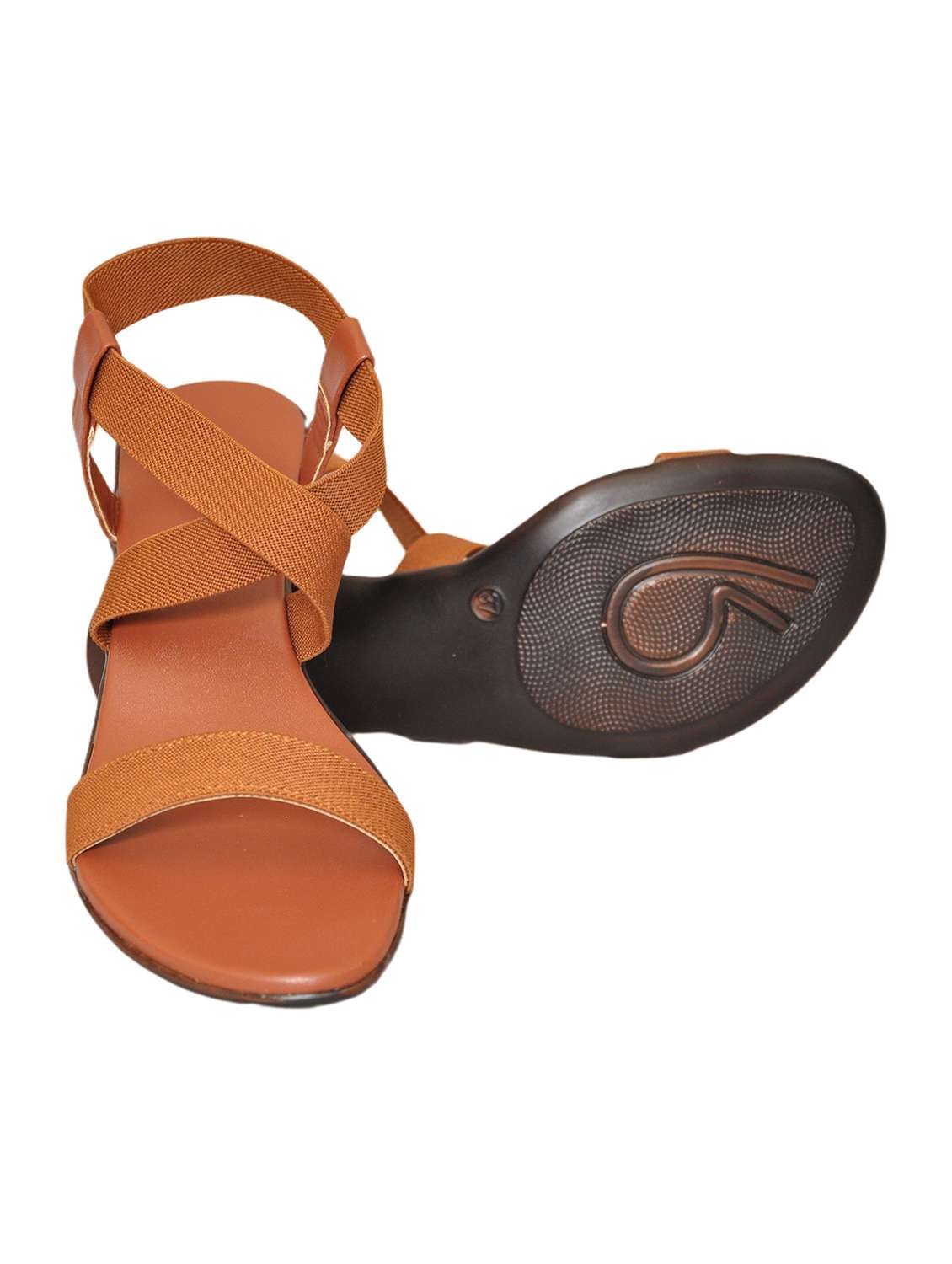 Women Solid Ankle Strap Sandal - 22520980 -  Standard Image - 2