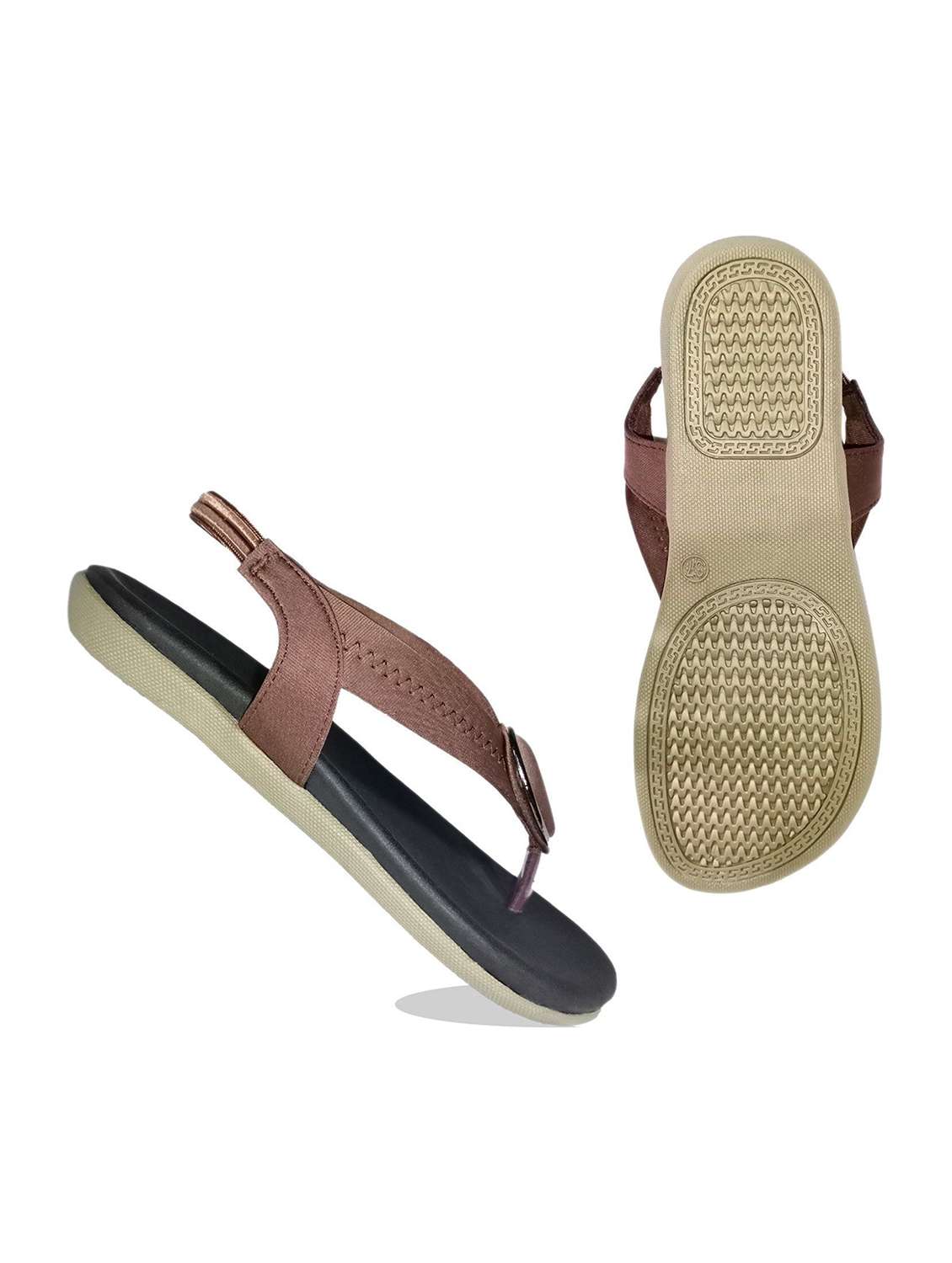 women embellished back strap sandal - 22521154 -  Standard Image - 2