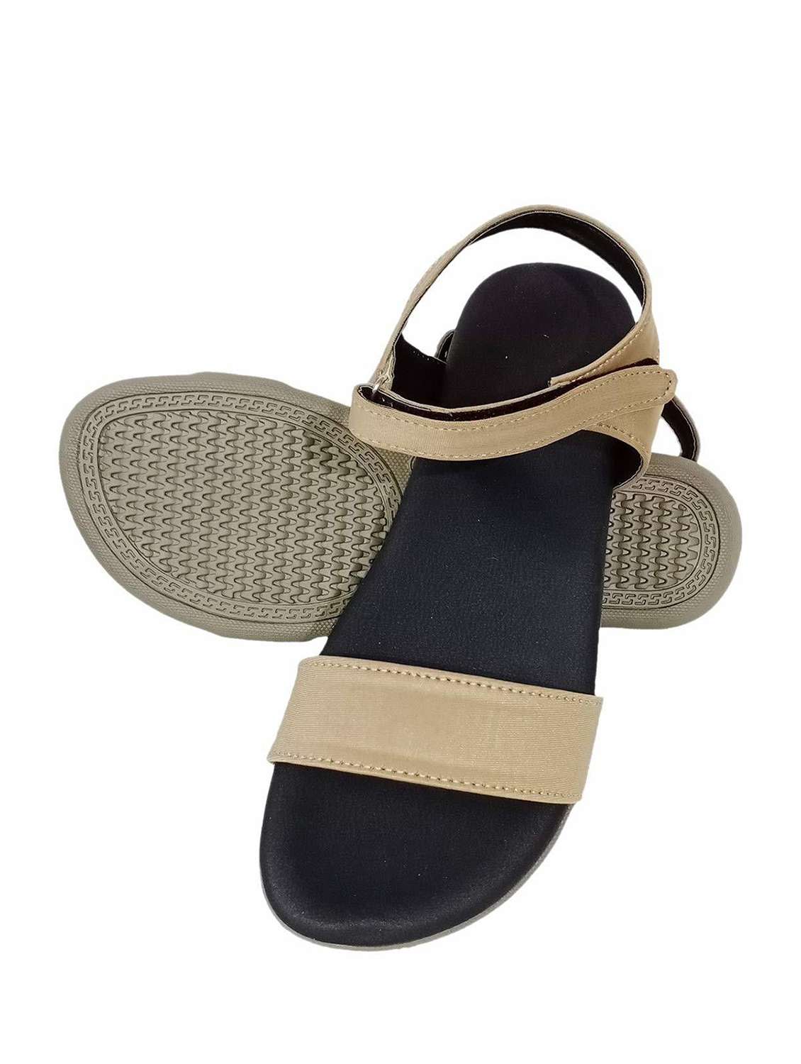 women solid ankle strap sandal - 22521157 -  Standard Image - 2