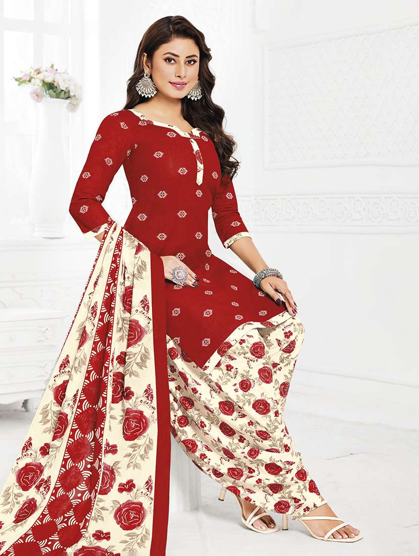 women printed unstitched suit set - 22522556 -  Standard Image - 2