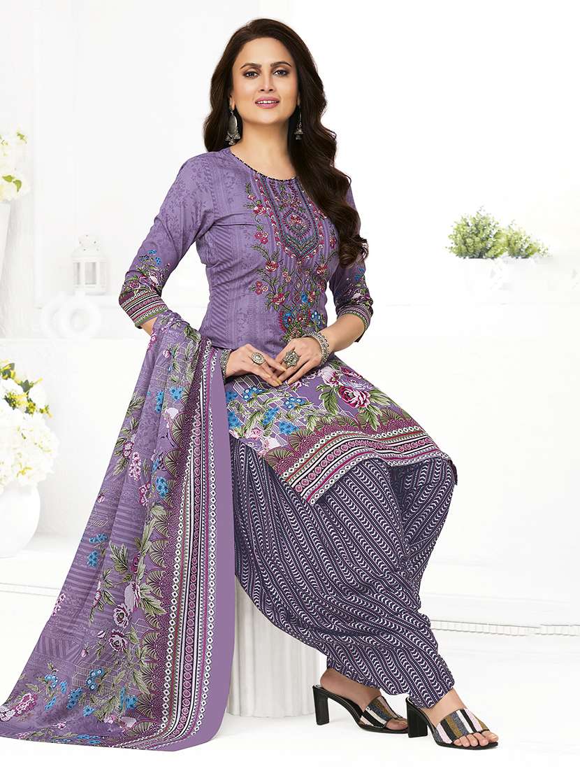 women printed unstitched suit set - 22522566 -  Standard Image - 2