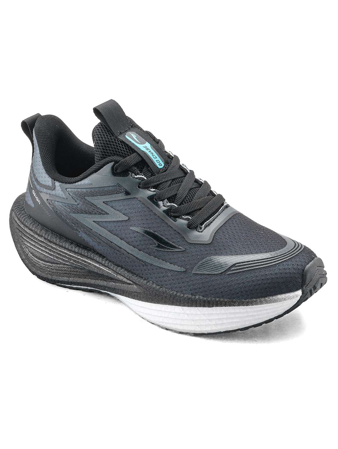 men black lace up sport shoe - 22524318 -  Standard Image - 2