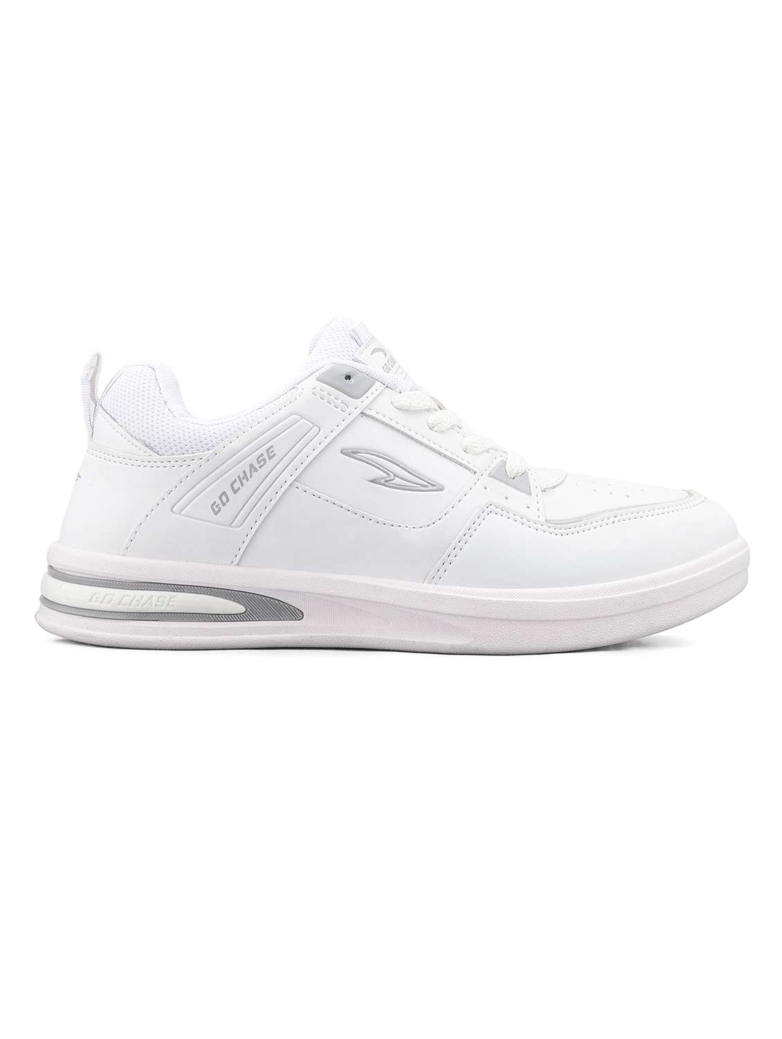 men white lace up sneaker - 22524335 -  Standard Image - 2