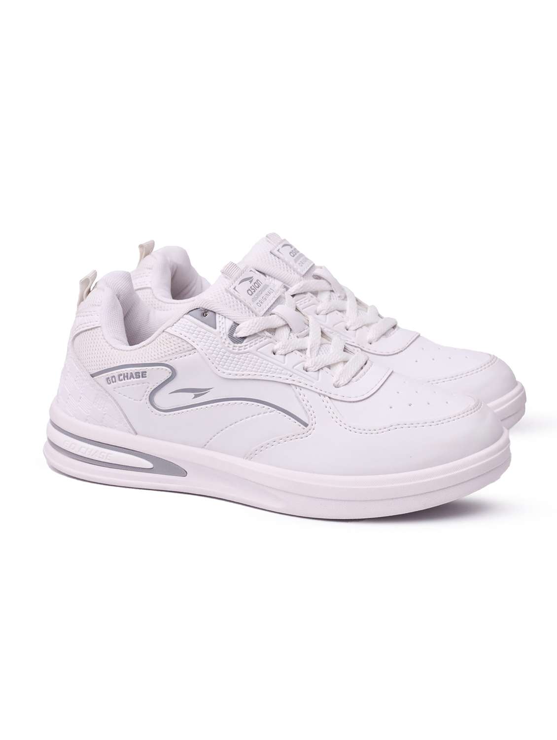men white lace up sneaker