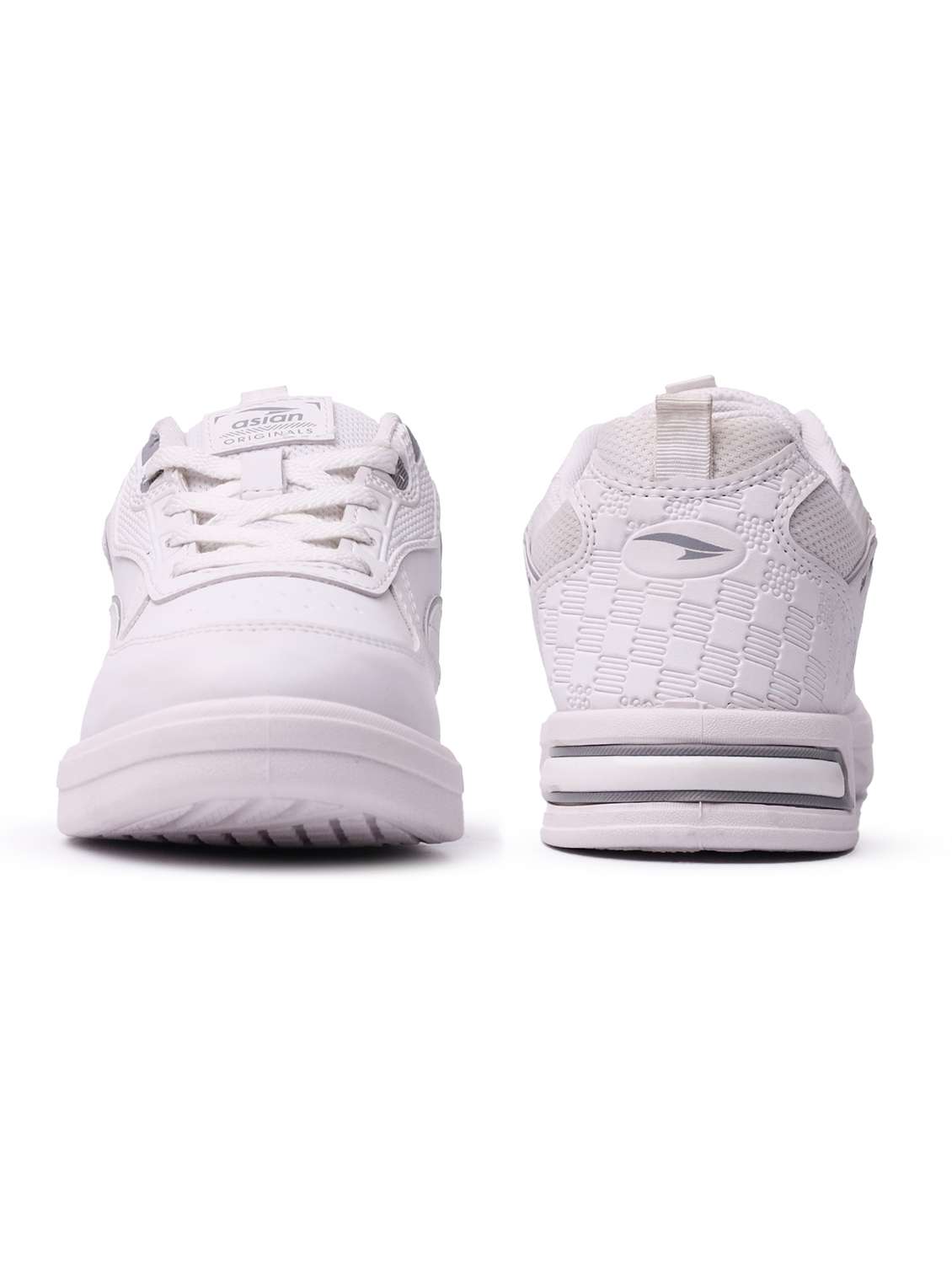 men white lace up sneaker - 22524340 -  Standard Image - 2