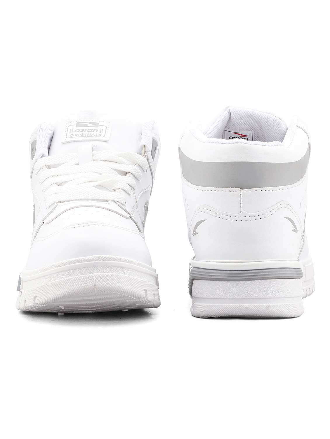 men white lace up sneaker - 22524346 -  Standard Image - 2
