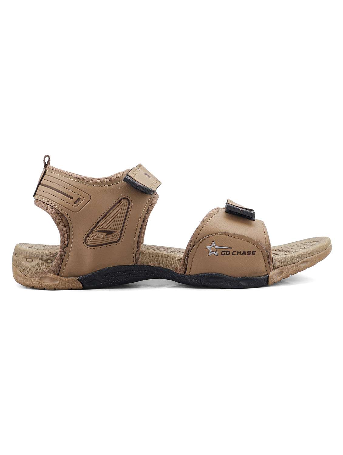 men brown back strap floater - 22524379 -  Standard Image - 2