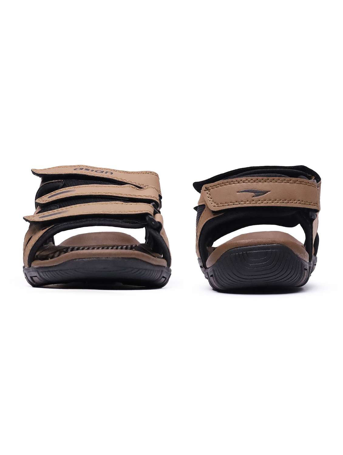 men brown back strap floater - 22524382 -  Standard Image - 2