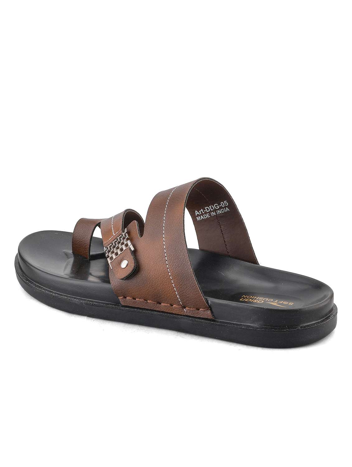 men brown orthosoft slipper - 22524410 -  Standard Image - 2