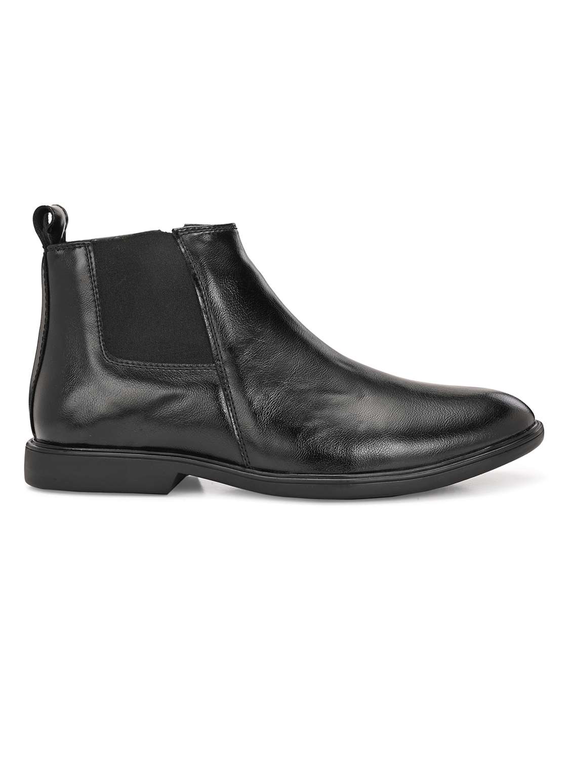 men black slip on boot - 22524446 -  Standard Image - 2