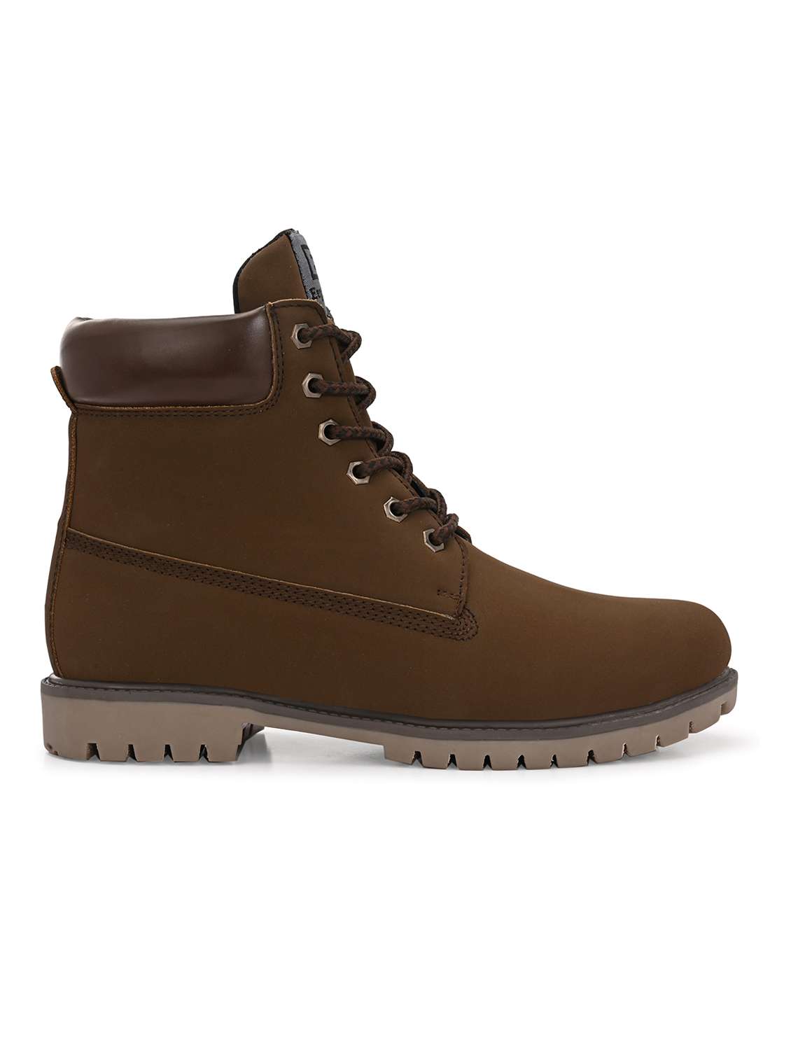 men brown hiking boots boot - 22524450 -  Standard Image - 2
