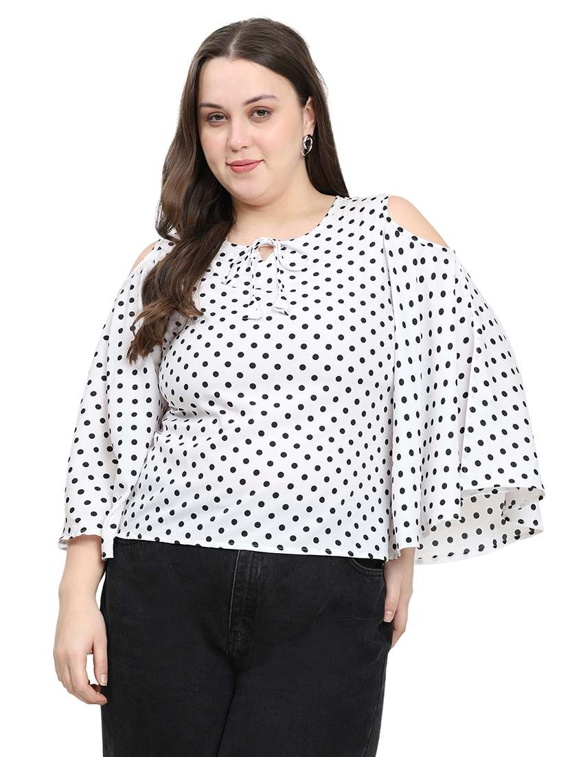 women printed flared sleeves regular top - 22526601 -  Standard Image - 2
