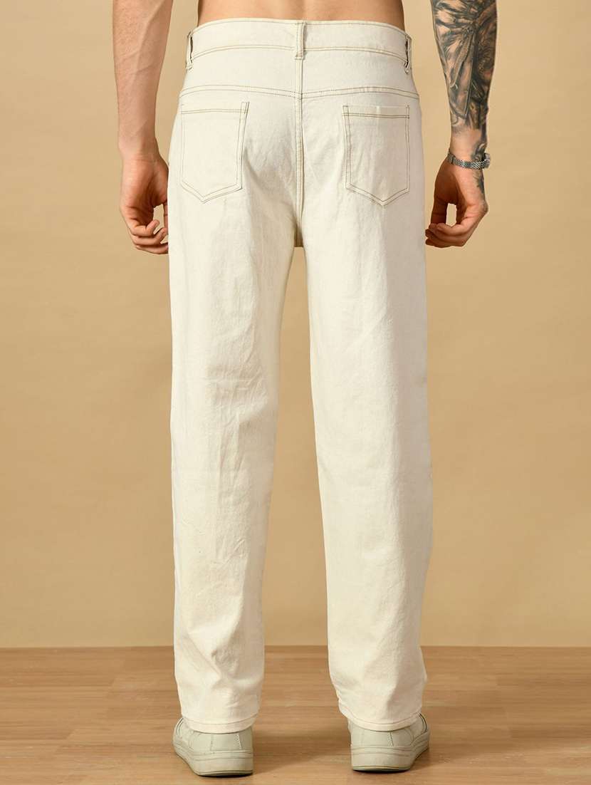 beige denim jeans - 22528238 -  Standard Image - 2