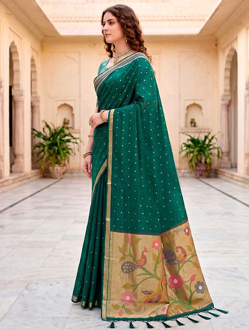 women self design paithani saree with blouse - 22539930 -  Standard Image - 2