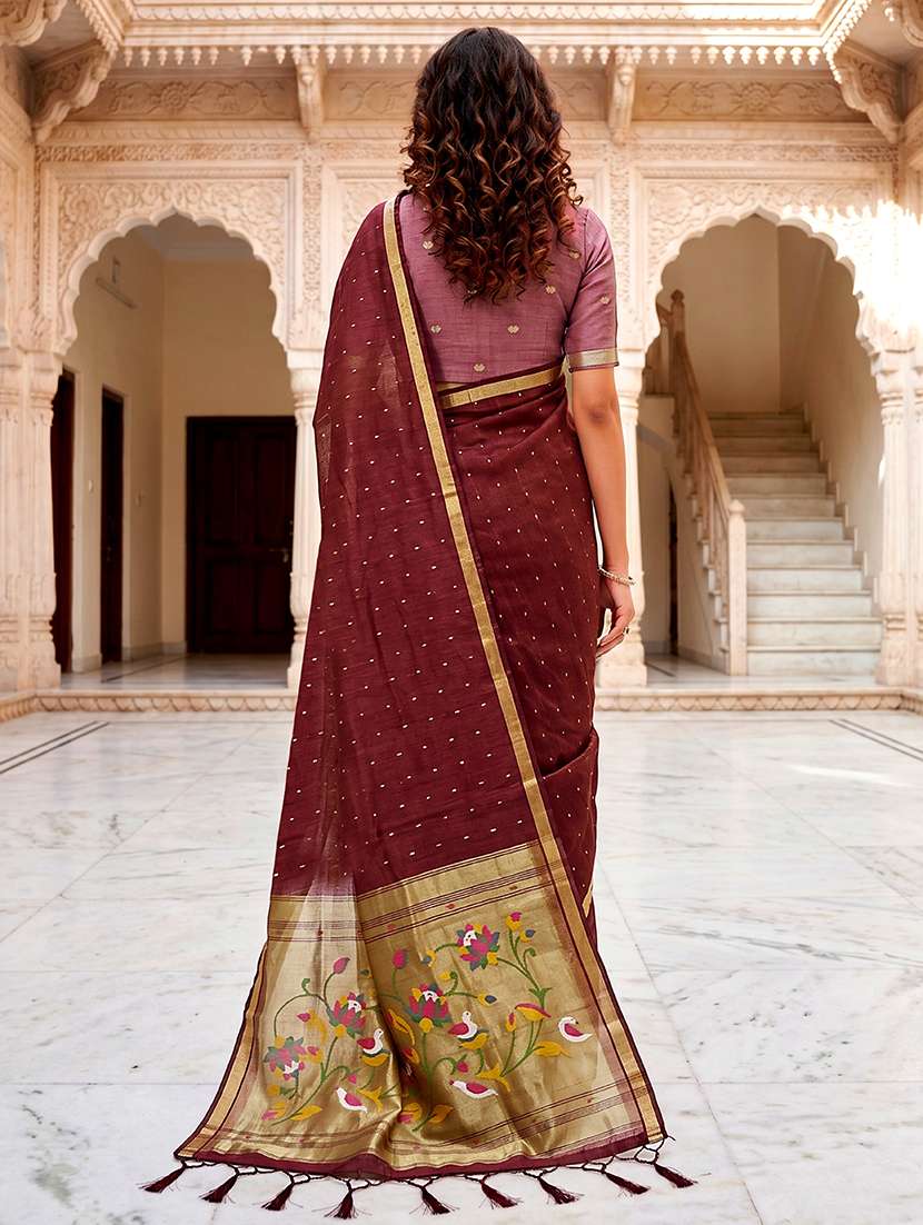 women self design paithani saree with blouse - 22539931 -  Standard Image - 2