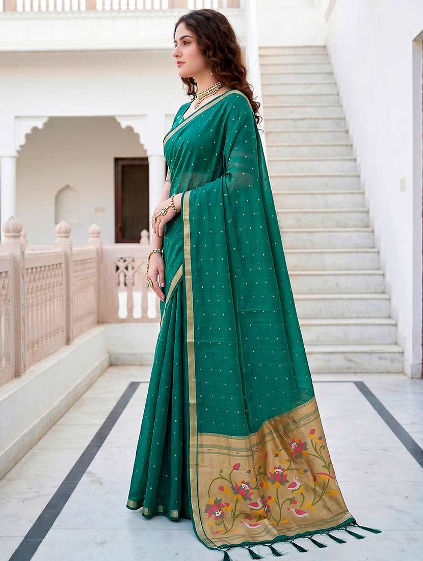 women self design paithani saree with blouse - 22539932 -  Standard Image - 2
