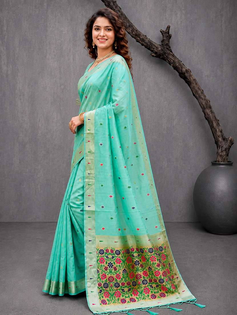 women self design paithani saree with blouse - 22539964 -  Standard Image - 2