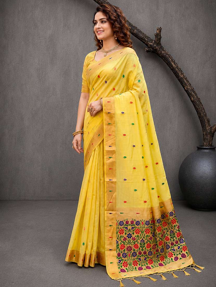 women self design paithani saree with blouse - 22539965 -  Standard Image - 2