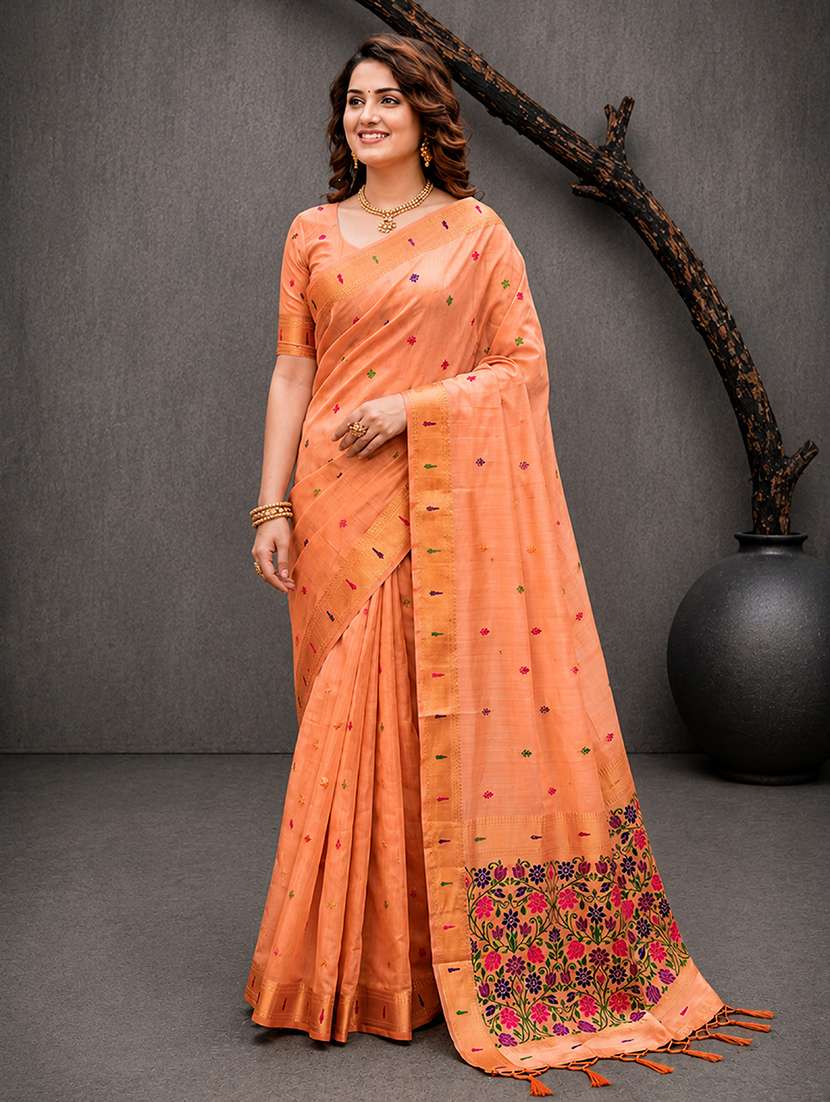 women self design paithani saree with blouse - 22539966 -  Standard Image - 2
