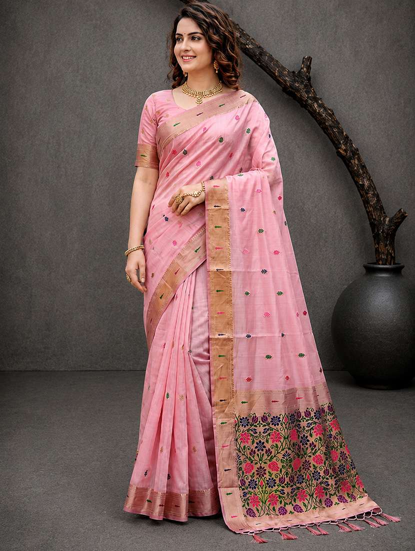 women self design paithani saree with blouse - 22539967 -  Standard Image - 2
