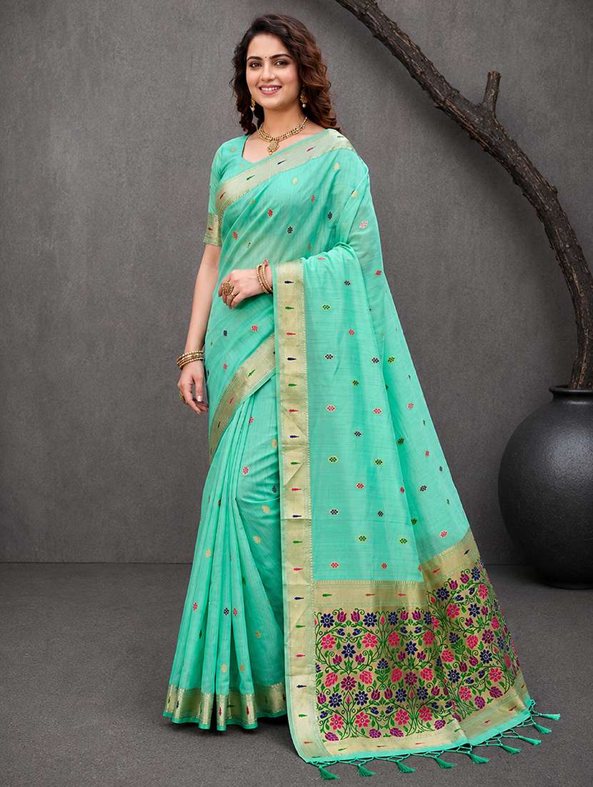 women self design paithani saree with blouse - 22539968 -  Standard Image - 2