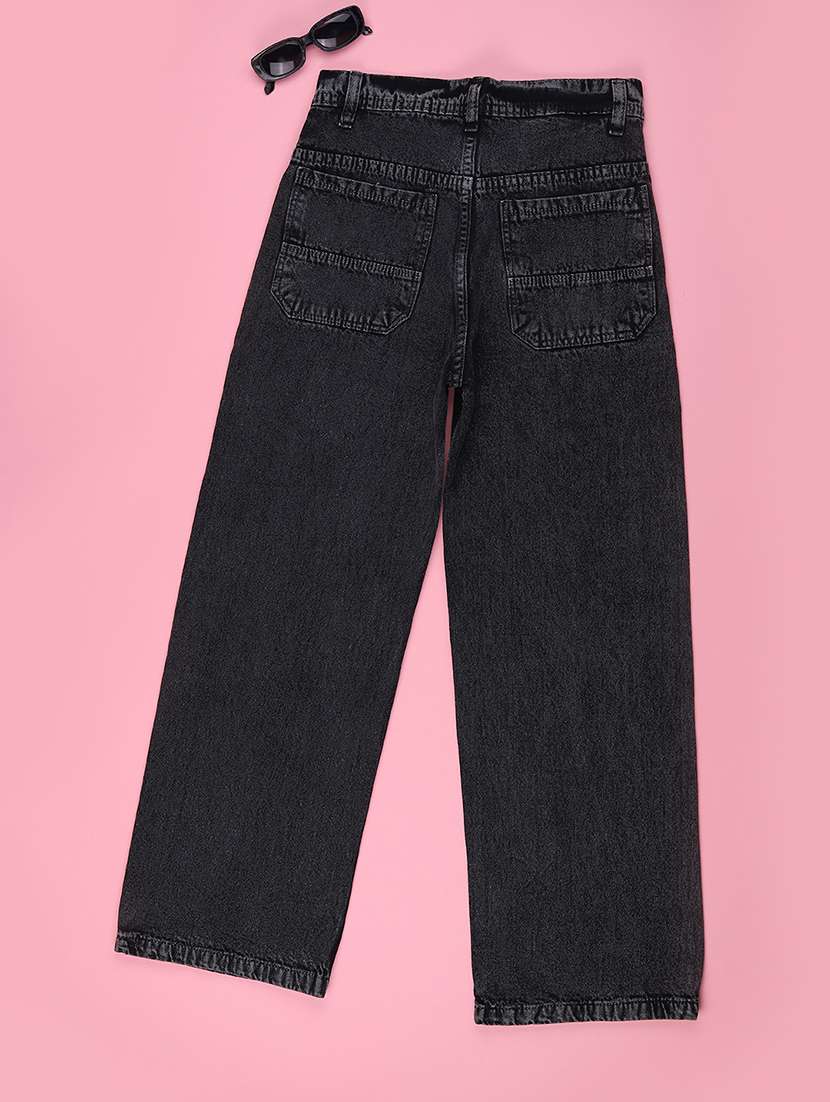 boys washed mid rise straight jeans - 22540054 -  Standard Image - 2
