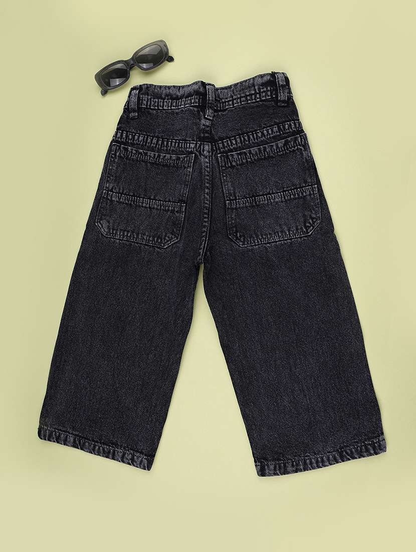 boys washed mid rise straight fit jeans - 22540068 -  Standard Image - 2
