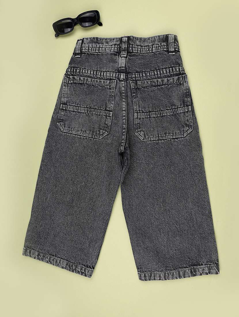 boys washed mid rise straight fit jeans - 22540074 -  Standard Image - 2