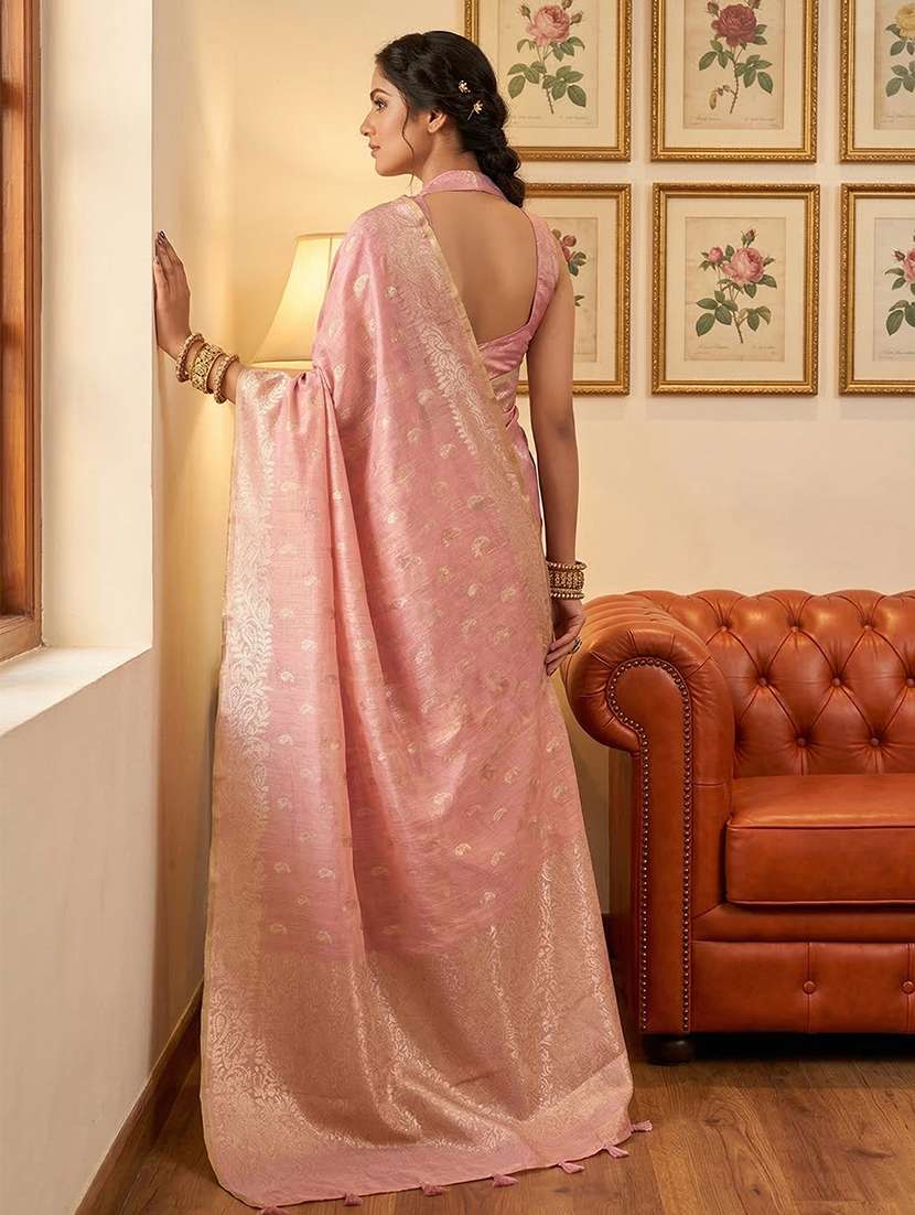 women self design banarasi saree with blouse - 22540090 -  Standard Image - 2