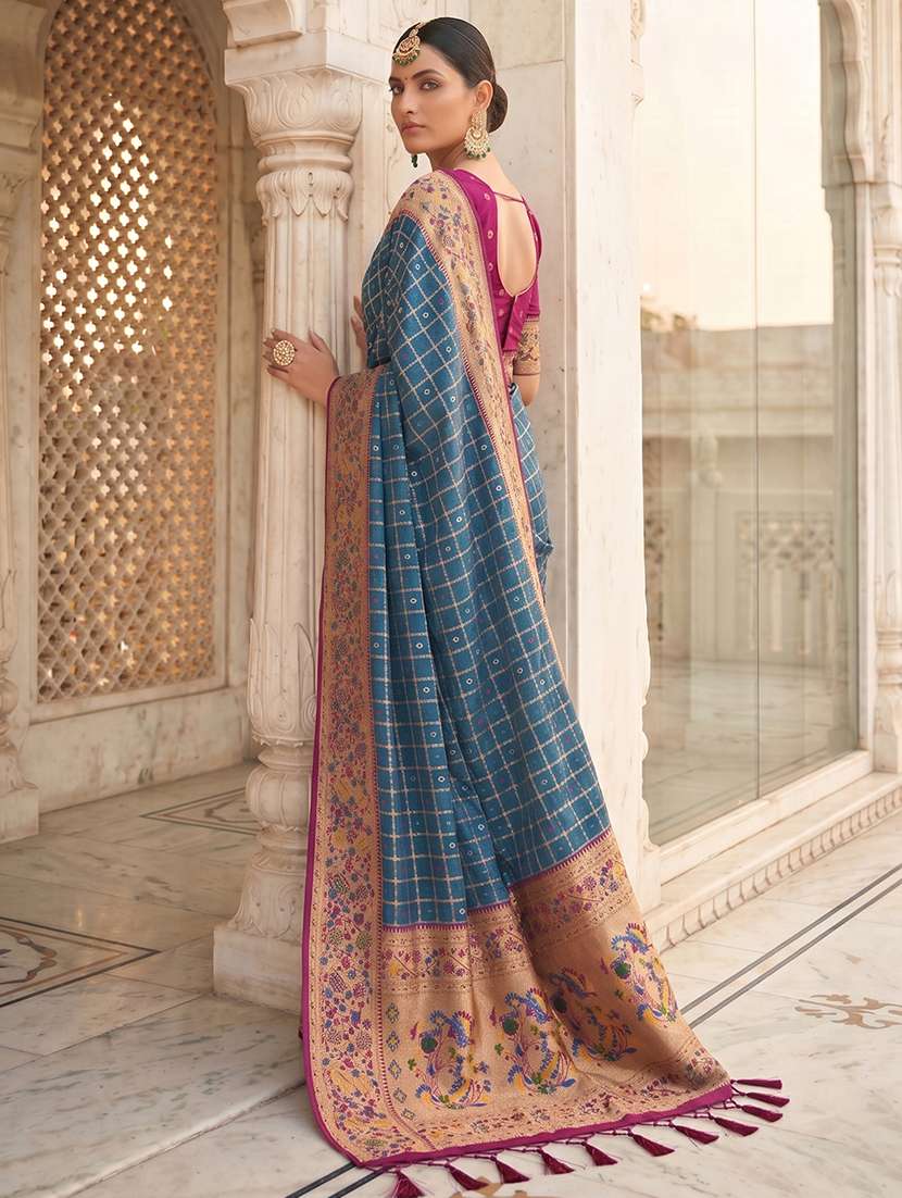 women self design banarasi saree with blouse - 22540127 -  Standard Image - 2