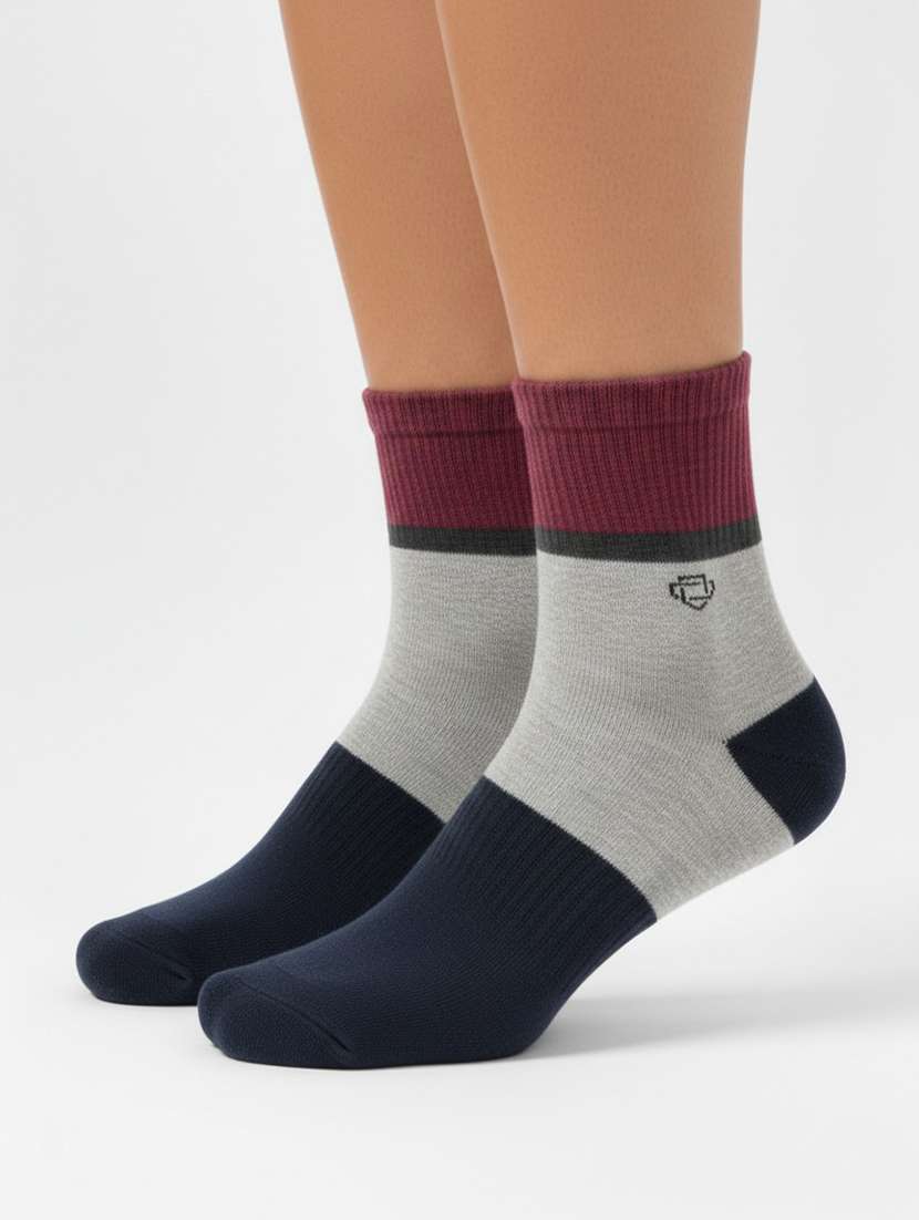 Men Pack Of 3 Ankle Length Sock - 22540190 -  Standard Image - 2