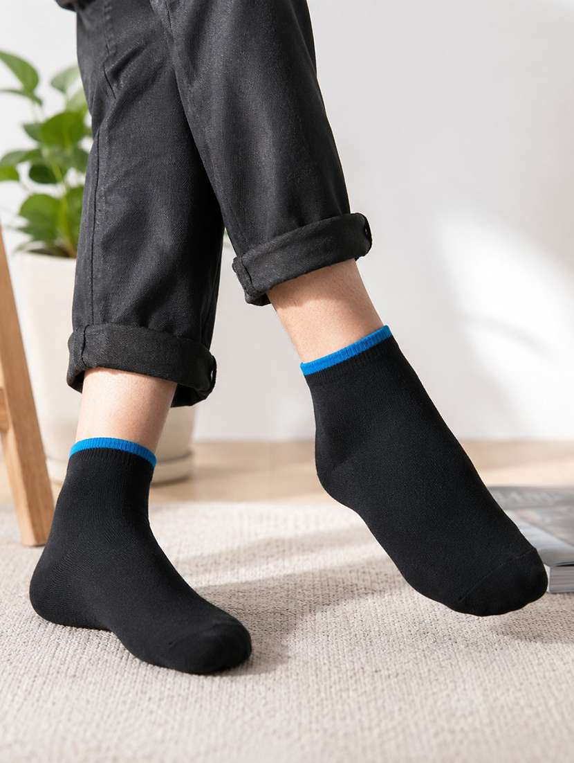 Men Pack Of 4 Ankle Length Sock - 22540203 -  Standard Image - 2